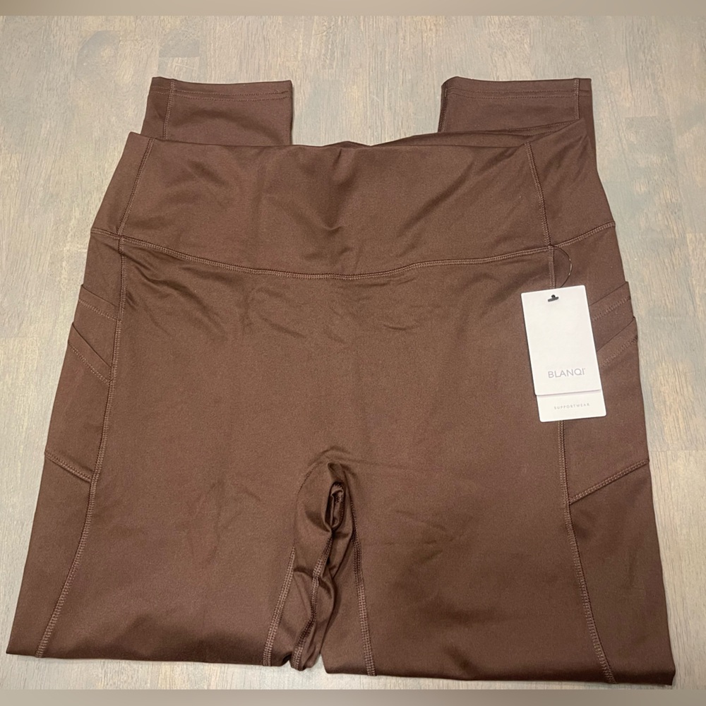 🩶 NEW! • BLANQI •  HIGH COMPRESSION POCKET LEGGINGS | XXXL